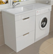 Тумба под умывальник Emmy Милли 120 белый