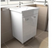 Тумба под умывальник Emmy Монтана 60 белая