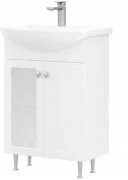 Тумба напольная Volna Milena 55.2D под умывальник Балтика белая