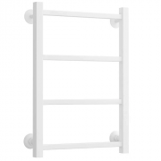 Полотенцесушитель водяной Стилье Версия-КН, 50/60, 600x500, белый матовый, 30640-6050
