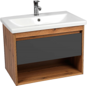 Тумба с умывальником Viant Бостон Como 50 / VBOS50COG-T1YP+S-UM-COM50/1-w