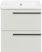 Тумба с умывальником Акватон Амели 60 / 1A2627V0AE7A0 (дымка)