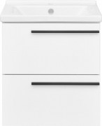 Тумба с умывальником Акватон Амели 60 / 1A2627V0AEE20 (белый)