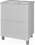 Тумба с умывальником Гамма Р24 ОФ8-У 60 (4812044013924) Тумба с умывальником Гамма Р24 ОФ8-У 60 (4812044013924)