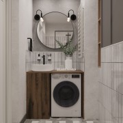 Тумба под умывальник ЗОВ Стамбул 100 / S100LAW0LAWWMD (аттик)