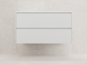 Тумба под умывальник Style Line Лима 90см 2 ящика Plus (подвесная)