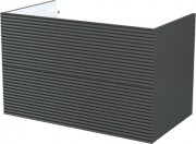 Тумба под умывальник IDDIS Bild BIL80G0i95 (темно-серый)