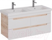 Тумба под умывальник LEMARK Olivia 120 / LM08OL125T (дуб кантри)