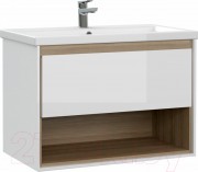 Тумба под умывальник Cersanit Louna 80 / SP-SZ-LOU-CO80/Wh