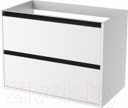 Тумба под умывальник ЗОВ Парма 60 / P60LWP0MWMC1B (белый матовый)