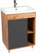 Тумба под умывальник Viant Бостон Como 60 / VBOS60COG-T1ST
