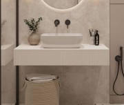 Тумба под умывальник ЗОВ Токио Премиум 100 / TP100WWPTOC2 (белый)