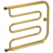 Полотенцесушитель водяной Сунержа Лира+, 500x650, с 2 полками, золото, 03-4012-5065