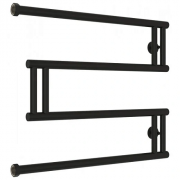 Полотенцесушитель водяной Сунержа High-Tech M+, 650x500, черный матовый, 31-4050-5065