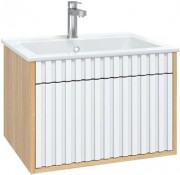 Тумба под умывальник Onika Дайлер 60 (белый/дуб сонома)