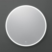 Зеркало Laparet Electra D 80 80x80 белый, с подсветкой