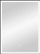 Зеркало Континент Frame Black LED 100x70 с бесконтактным сенсором, черный
