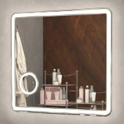 Зеркало Axus Vertigo 80x80 с LED-подсветкой