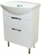 Тумба с умывальником СанитаМебель Камелия-64.12 Д3 + Грация