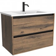 Тумба с умывальником ЗОВ Парма 90 / P90LA0MAMC1B-OL90 (аттик)