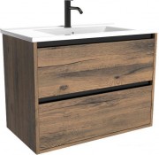 Тумба с умывальником ЗОВ Парма 80 / P80LA0MAMC1B-OL80 (аттик)