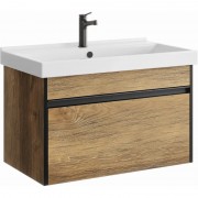 Тумба с умывальником Aqwella Urban / URB0108DB (дуб балтийский)
