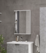 Шкаф с зеркалом Volna Twing 60x80 белый Шкаф с зеркалом Volna Twing 60x80 белый