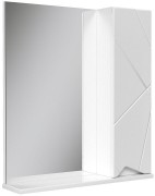 Шкаф с зеркалом Volna Pronto 60 белый (правый)