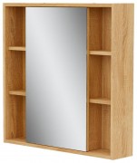 Шкаф с зеркалом Volna Osmond 70 светлое дерево