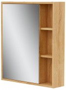 Шкаф с зеркалом Volna Osmond 60 светлое дерево