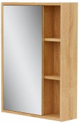 Шкаф с зеркалом Volna Osmond 50 светлое дерево