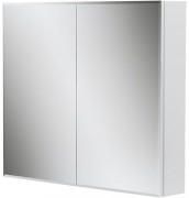 Шкаф с зеркалом Volna Geometry 80 белый Шкаф с зеркалом Volna Geometry 80 белый