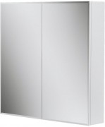 Шкаф с зеркалом Volna Geometry 70 белый Шкаф с зеркалом Volna Geometry 70 белый