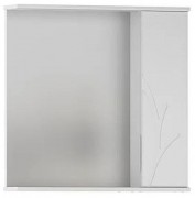 Шкаф с зеркалом Volna Adel 70 белый правый