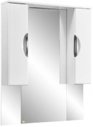 Шкаф с зеркалом Vako Ника 80 белый