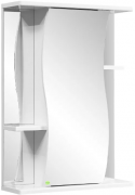 Шкаф с зеркалом Vako Лилия 60 правый, белый