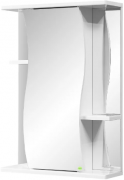 Шкаф с зеркалом Vako Лилия 60 левый, белый