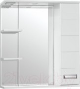 Шкаф с зеркалом для ванной Style Line Ирис 75 (с подсветкой) Шкаф с зеркалом для ванной Style Line Ирис 75 (с подсветкой)