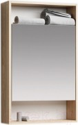Шкаф с зеркалом для ванной Aqwella Сити 50 / SIT0405DB Шкаф с зеркалом для ванной Aqwella Сити 50 / SIT0405DB