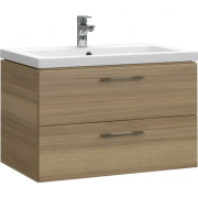 Тумба с умывальником Cersanit Lara 70 + Como / 63415 + S-UM-COM70/1-w