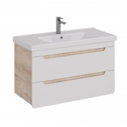 Тумба под умывальник LEMARK Olivia 100 / LM08OL100T (дуб кантри)