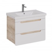 Тумба под умывальник LEMARK Olivia 80 / LM08OL80T (дуб кантри)