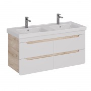 Тумба под умывальник LEMARK Olivia 120 / LM08OL125T (дуб кантри)