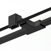 Параллельный профиль New Trendy к душевой кабине New Renoma Black/New Soleo Black Параллельный профиль New Trendy к душевой кабине New Renoma Black/New Soleo Black