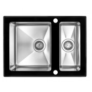 Мойка кухонная ZorG GS 6750-2 BL Мойка кухонная ZorG GS 6750-2 BL