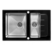 Мойка кухонная ZorG GS 7850-2 BL Мойка кухонная ZorG GS 7850-2 BL