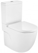 Унитаз напольный Roca Meridian Compacto Rimless 34224L000 + 341240000 + 8012AC004 Унитаз напольный Roca Meridian Compacto Rimless 34224L000 + 341240000 + 8012AC004