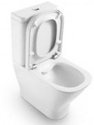 Унитаз напольный Roca The Gap CleanRim 34273700H + 341730000 + 801730004 Унитаз напольный Roca The Gap CleanRim 34273700H + 341730000 + 801730004