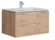 Тумба под умывальник Roca Lago 80 см 857296444 (светлый дуб) Тумба под умывальник Roca Lago 80 см 857296444 (светлый дуб)
