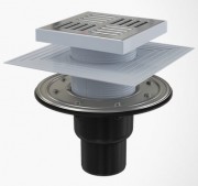 Сливной трап Alcaplast 150х150/50/75 APV4444 Сливной трап Alcaplast 150х150/50/75 APV4444